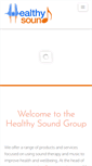 Mobile Screenshot of healthysound.com